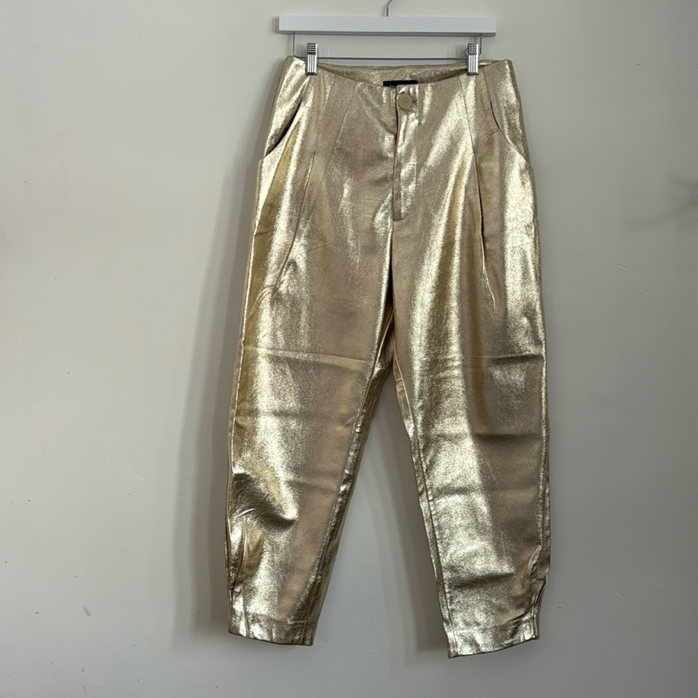 Desigual Gold Pants, new with tags